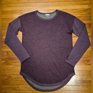 Smartwool Colorblock Shadow Pine Sweater XS